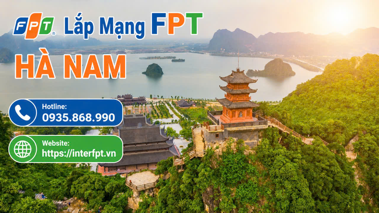 Đăng Ký Lắp Mạng FPT Hà Nam 2026 – WiFi 6, Cước chỉ 195K